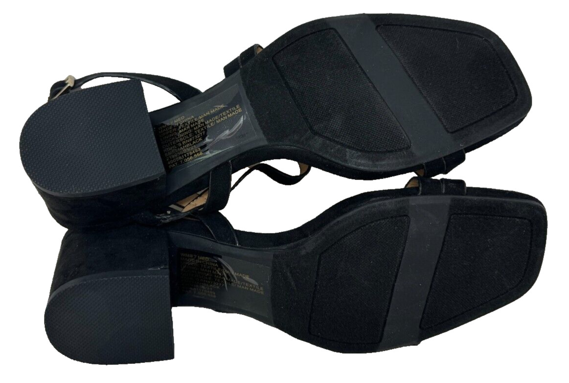LC Lauren Conrad Women’s Emeliah Strappy Dress Sandals Black Size:6 140N