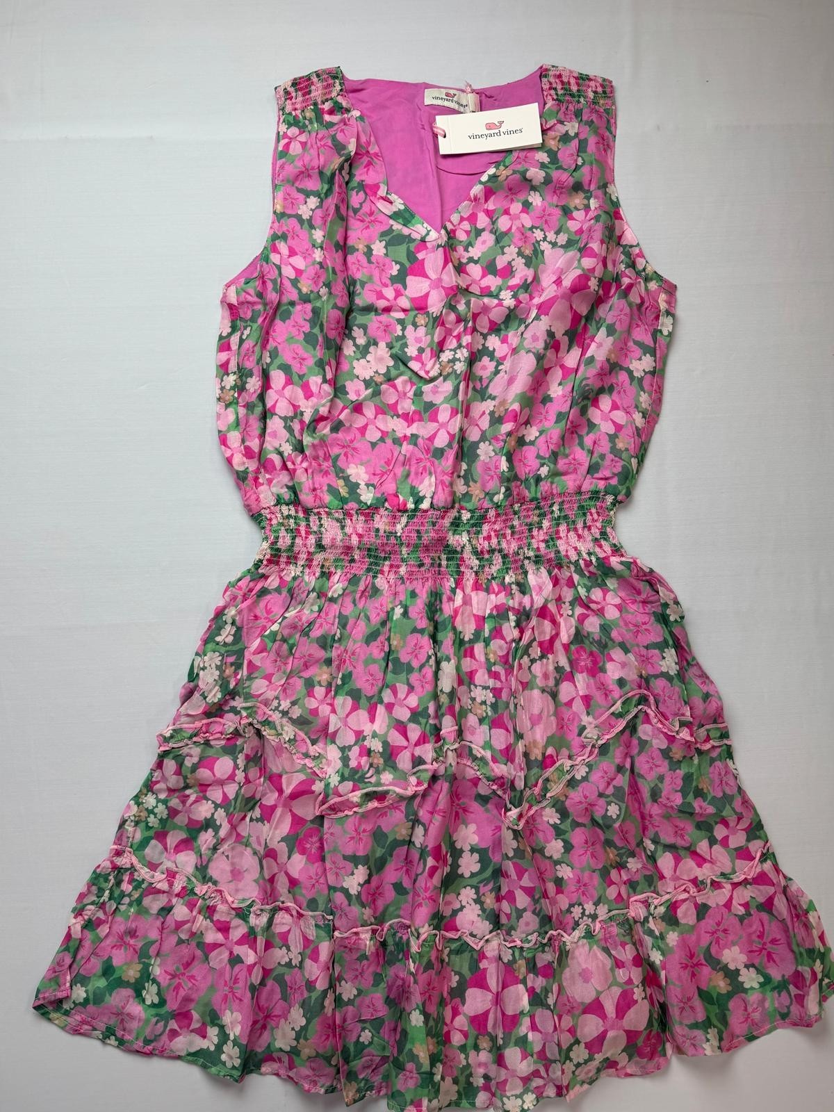 Vineyard Vines Montauk Daisy Smocked Mini Dress Size (S) *NWT*