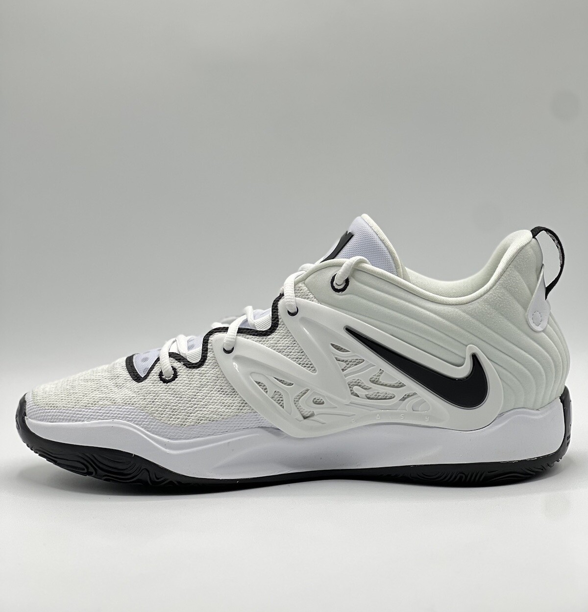 Nike KD 15 TB Promo Men’s Size 14 Basketball Shoes White Black Durant DX6648 NBY