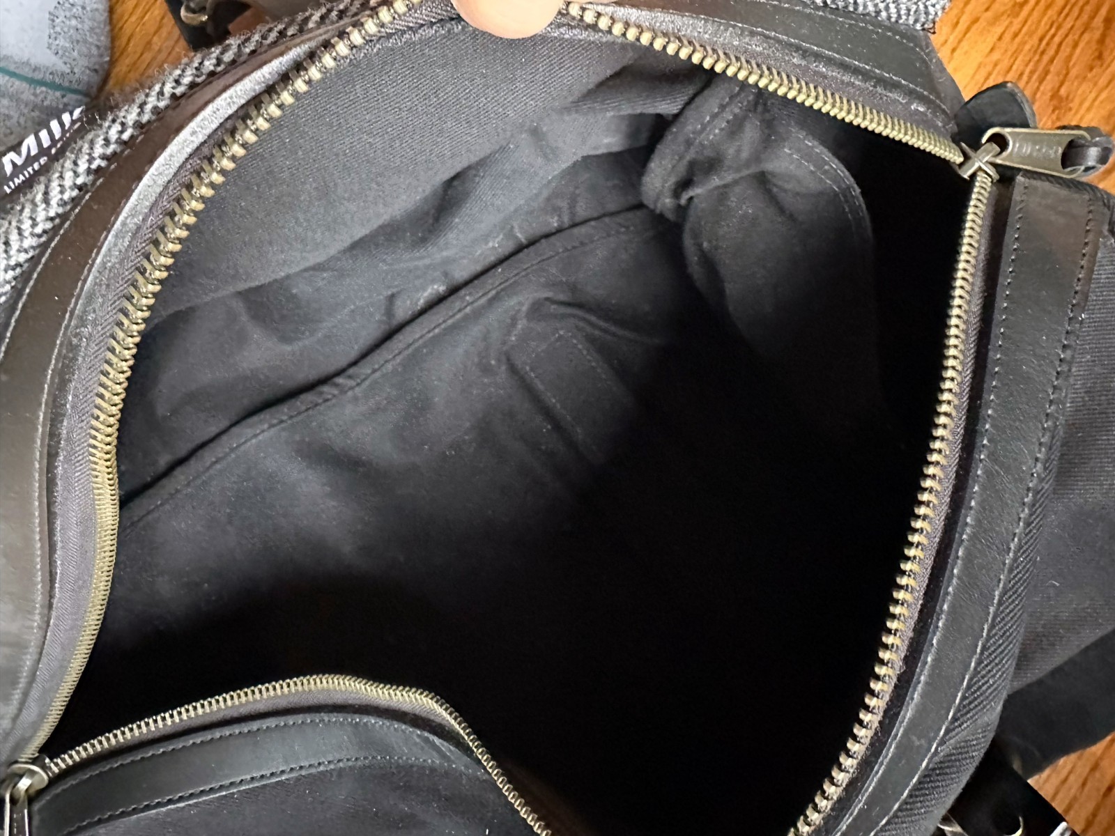 Filson Rugged Twill Medium Duffle Bag | Faded Black | Made in USA | Rare