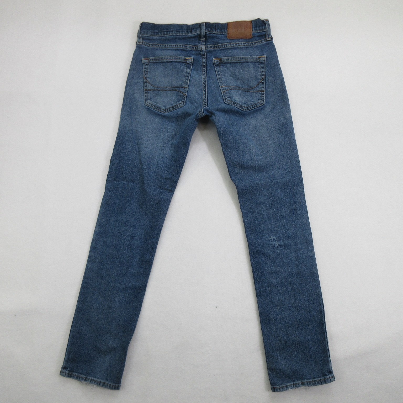 Hollister Men Jeans 29×32 Slim Straight Epic Flex Medium Wash Blue Stretch