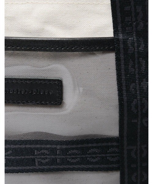 Master-Piece Masterpiece MSPC shuttle Tote Bag White 310052