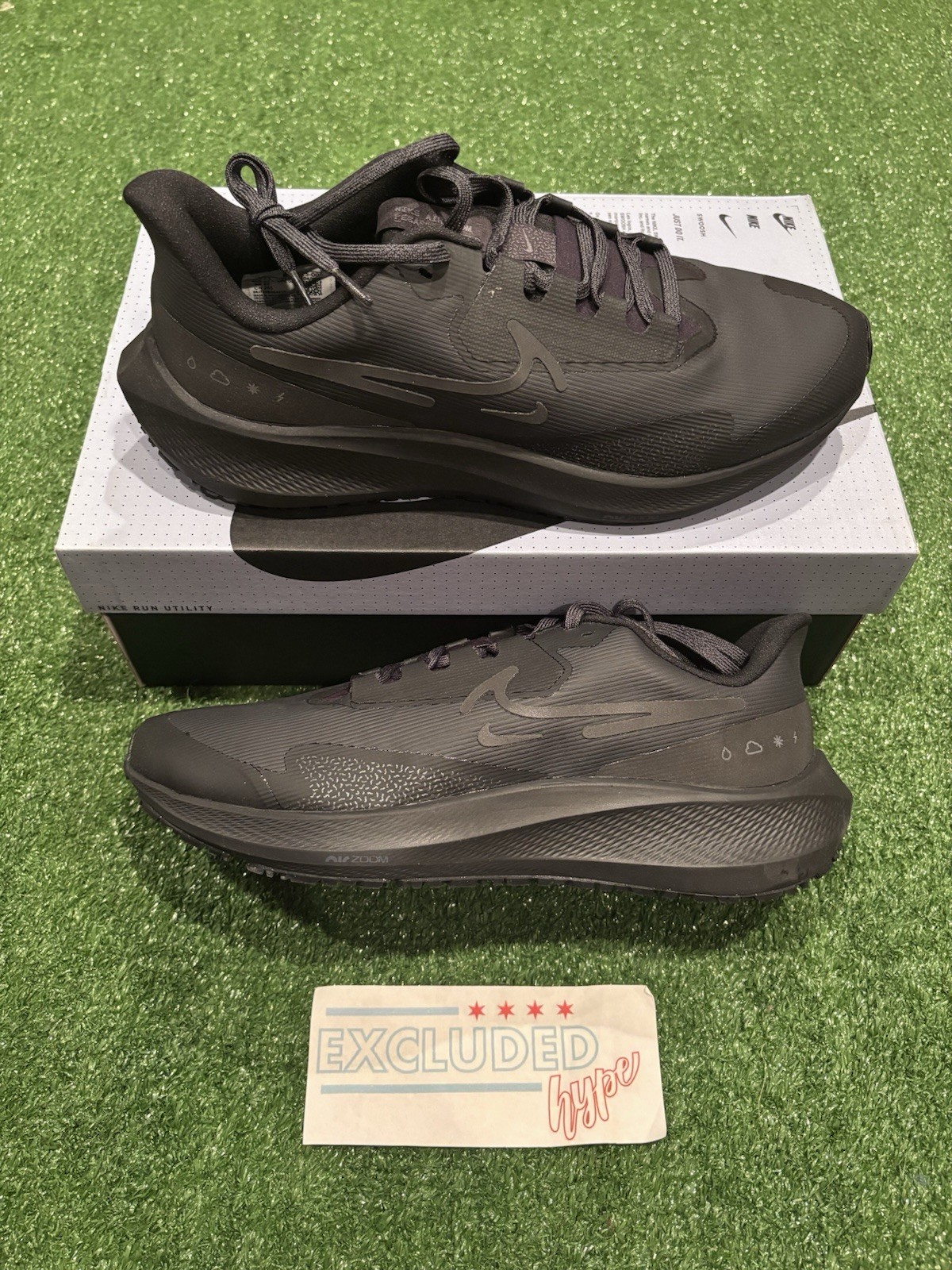 Size 8 – Nike Air Zoom Pegasus 39 Men’s Shield Black Off Noir (DO7625-001) NEW