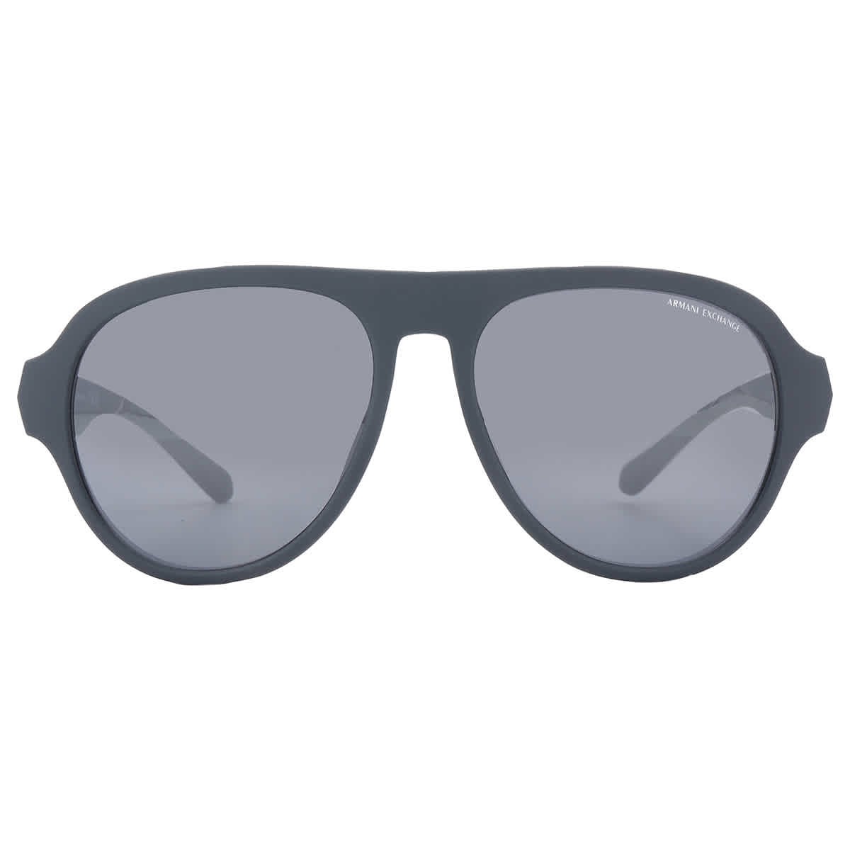 Armani Exchange Grey Mirror Pilot Men’s Sunglasses AX4126SU 83016G 58