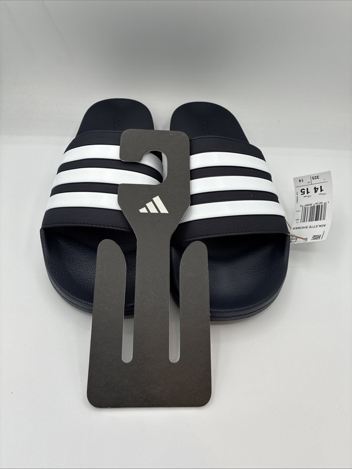 Adidas Adilette Shower Slide Legend Ink/Cloud White GZ5920 Size Men 14 Women 15