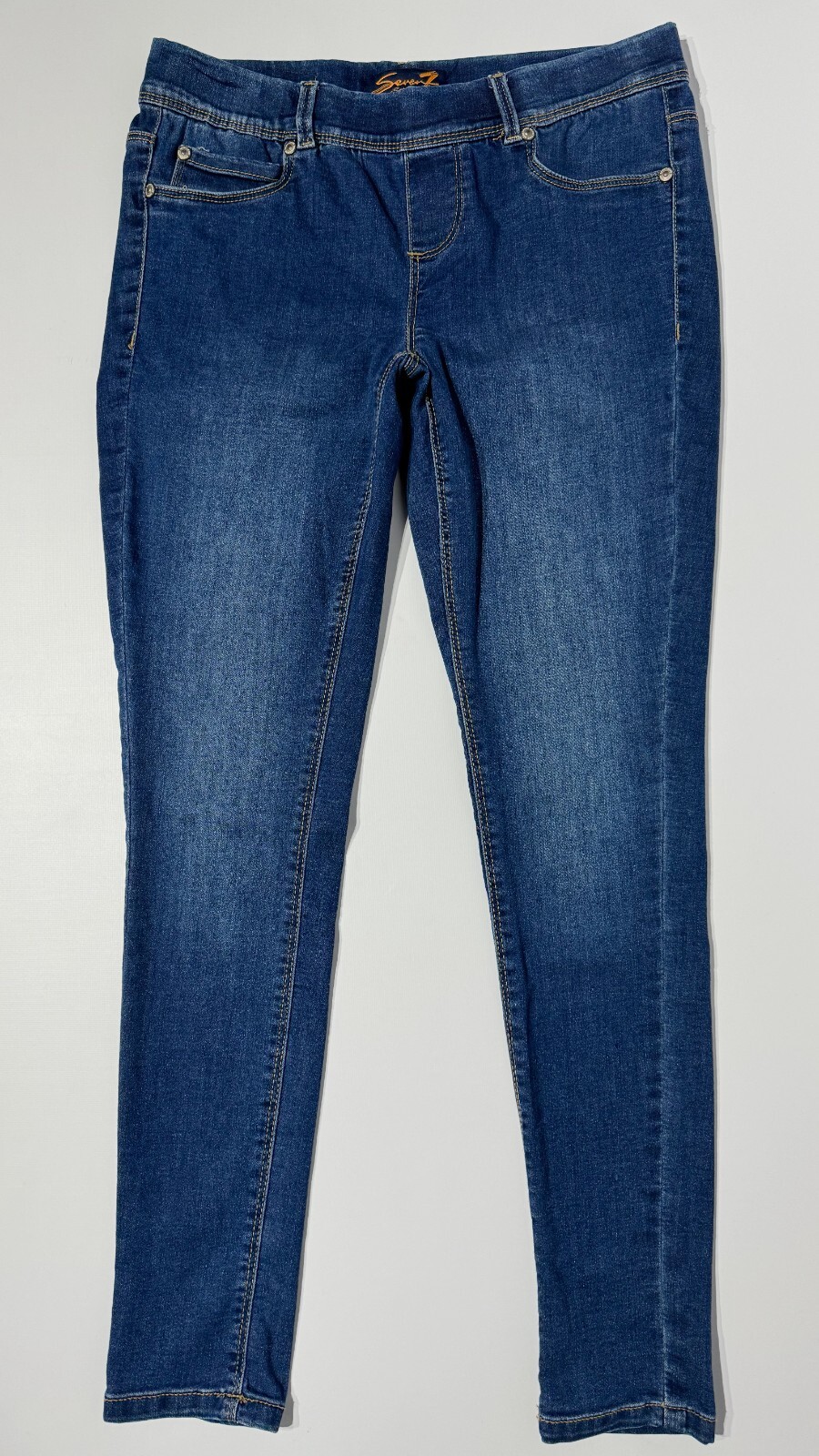 Seven 7 Jeans Legging Jegging Medium Wash Stretch Women’s Size 4 (30Wx29L) J1