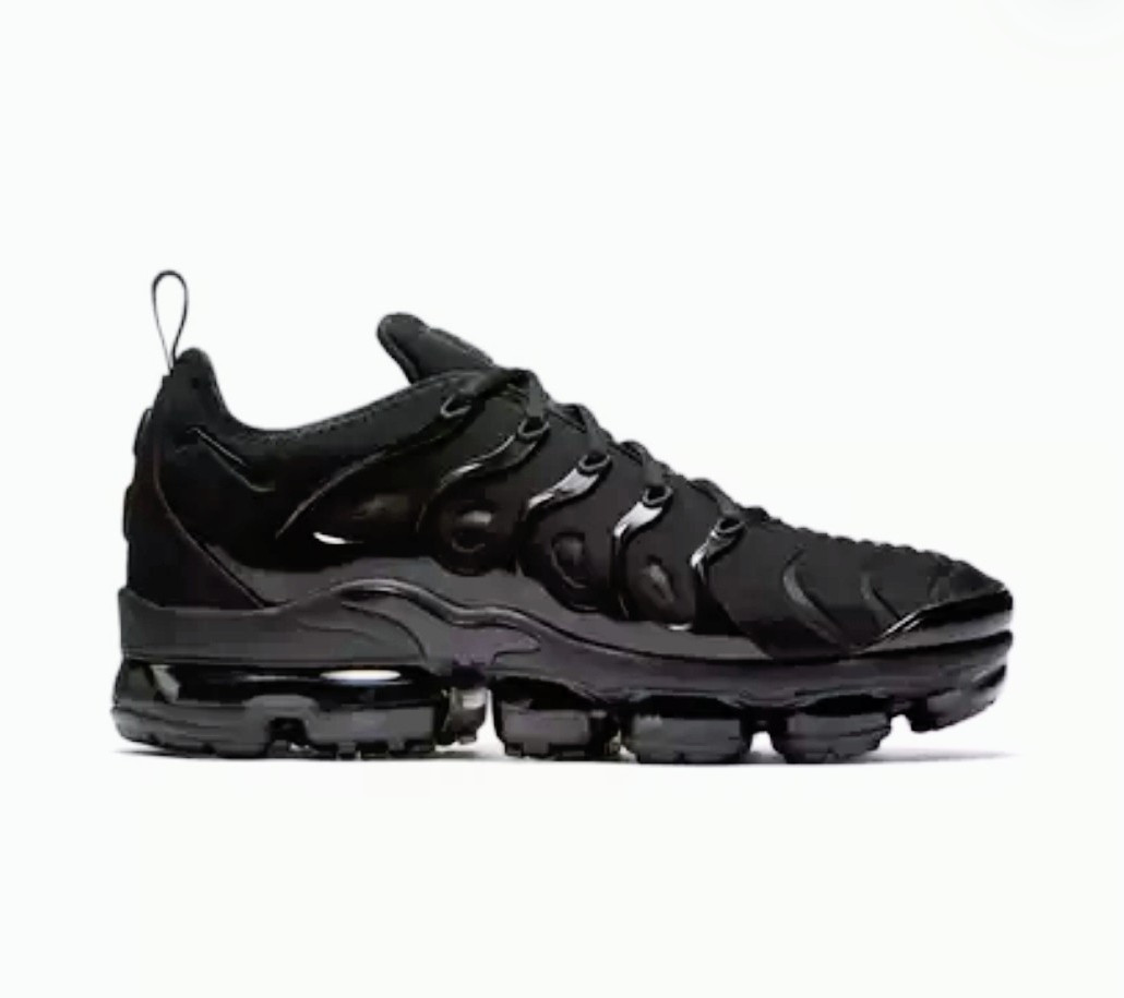 Nike Air VaporMax Plus Triple Black Men’s Low Top 924453-004