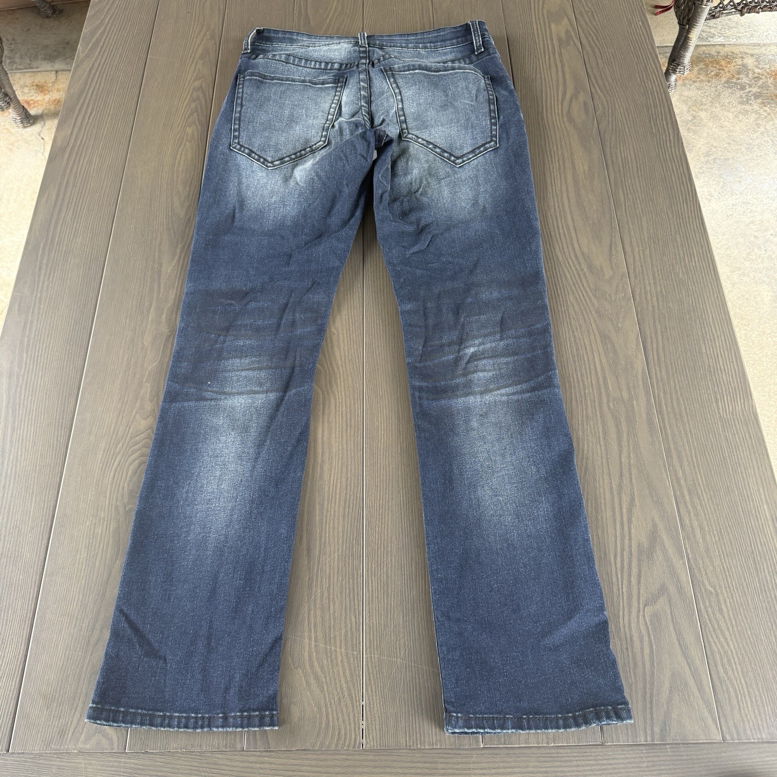 BKE Buckle Jeans Aiden Bootcut 30×32 Dark Wash Blue Premium Stretch Denim *READ*