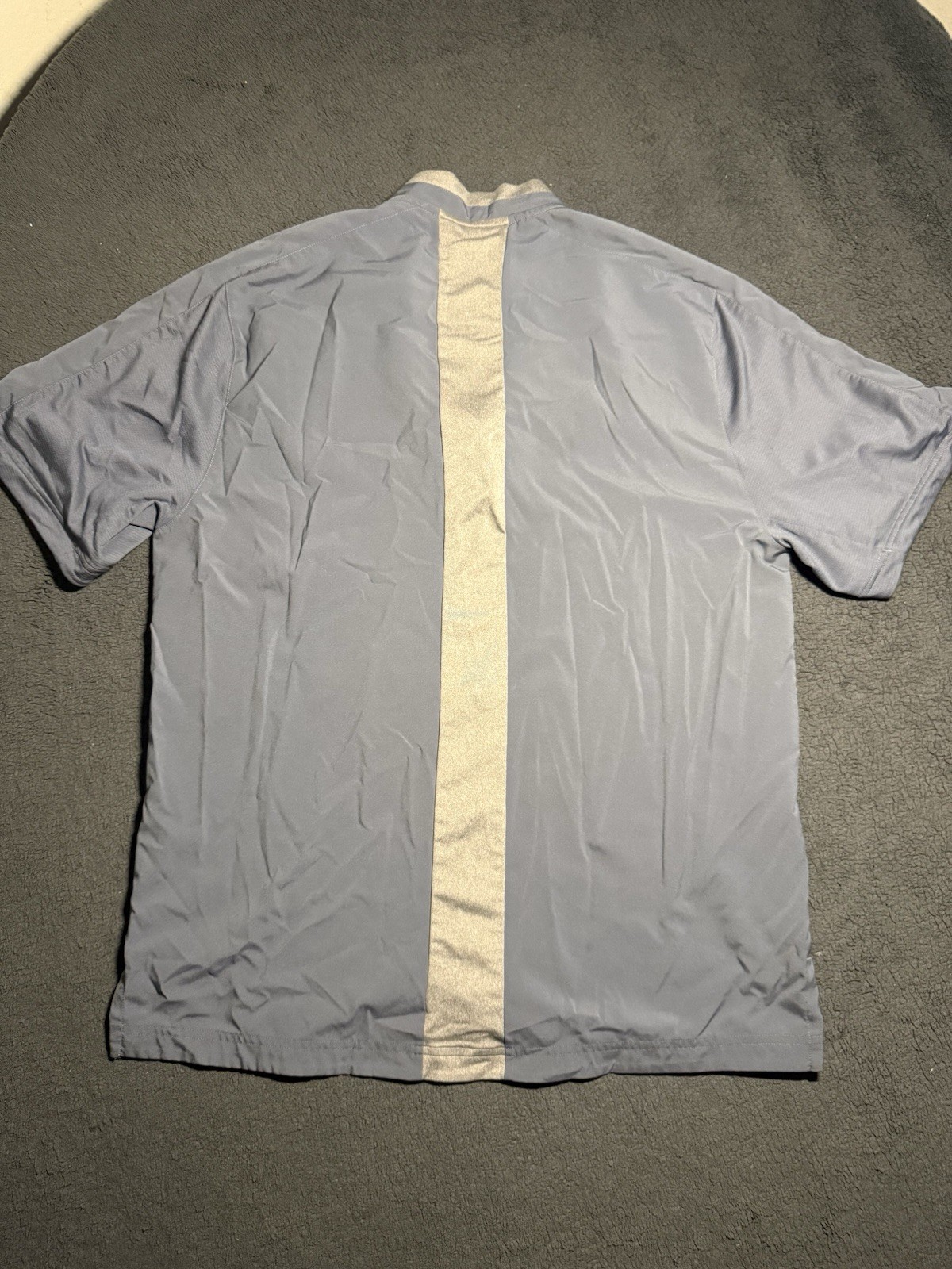 Adidas Baseball 1/4 Zip Mens Medium Embroidered Softball Pull Over Breathable