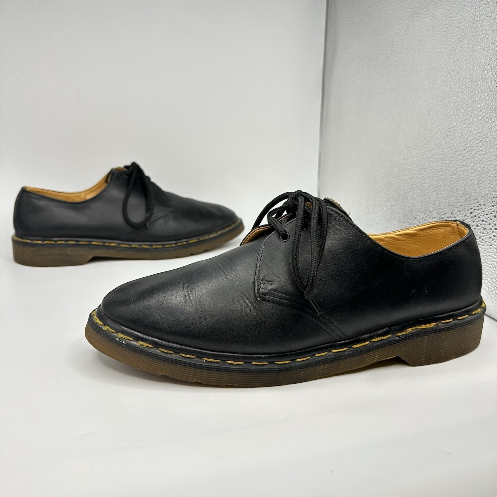 Vintage early 1990s Doc Martens 1461 shoes Made in England Men 12 UK 12.5- 13 US
