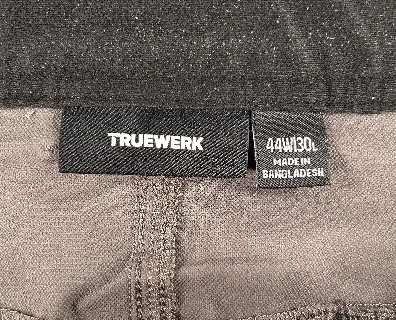 Truewerk T2 WerkPants Mens 44×29 Gray Technical Work Cargo Pants Stretch Utility