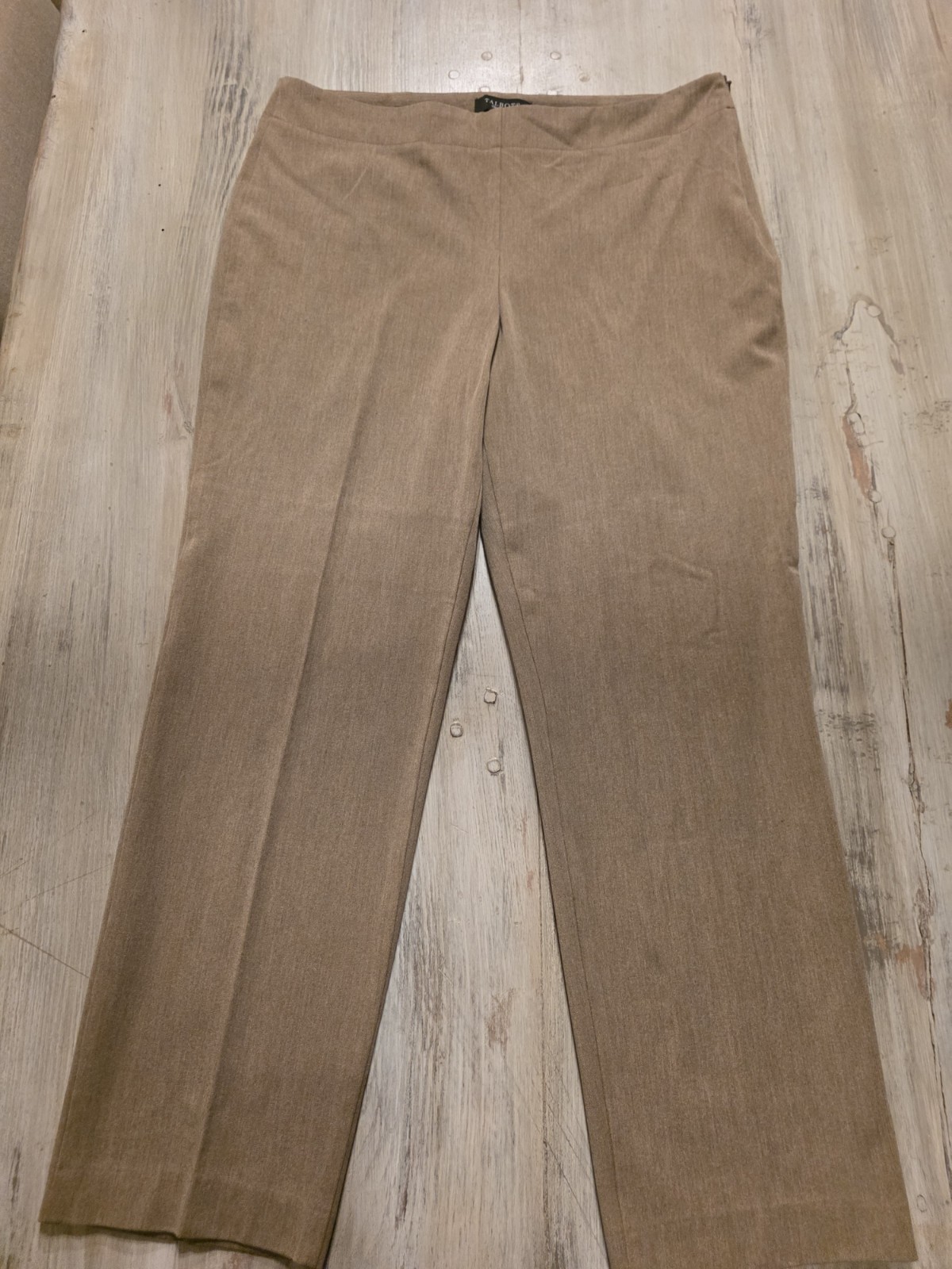 Refined Bi Stretch Tailored Slim-Leg Pant Heritage Size 16 Brown