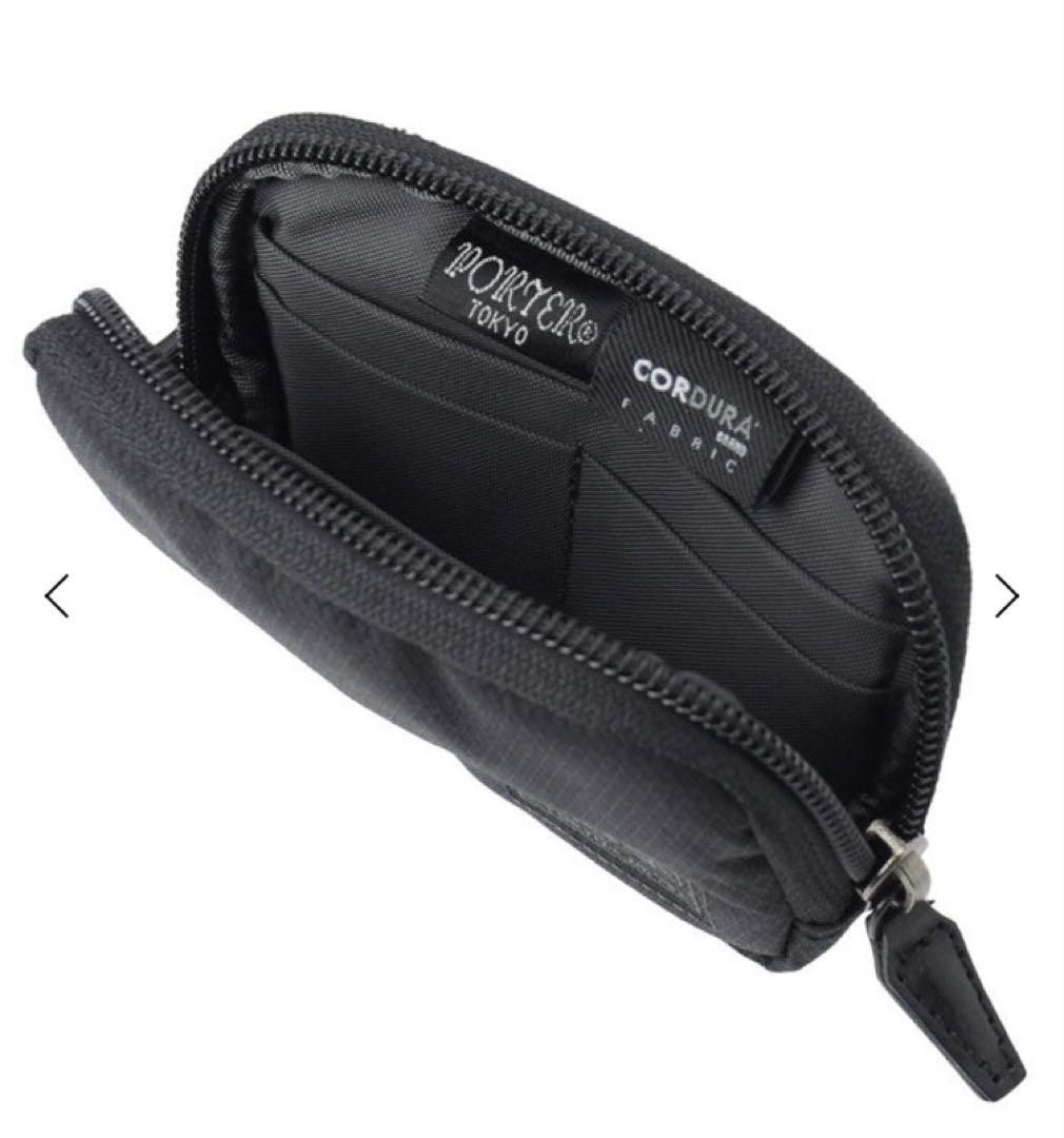 Brand New Unused PORTER DILL Multi Coin Case Black