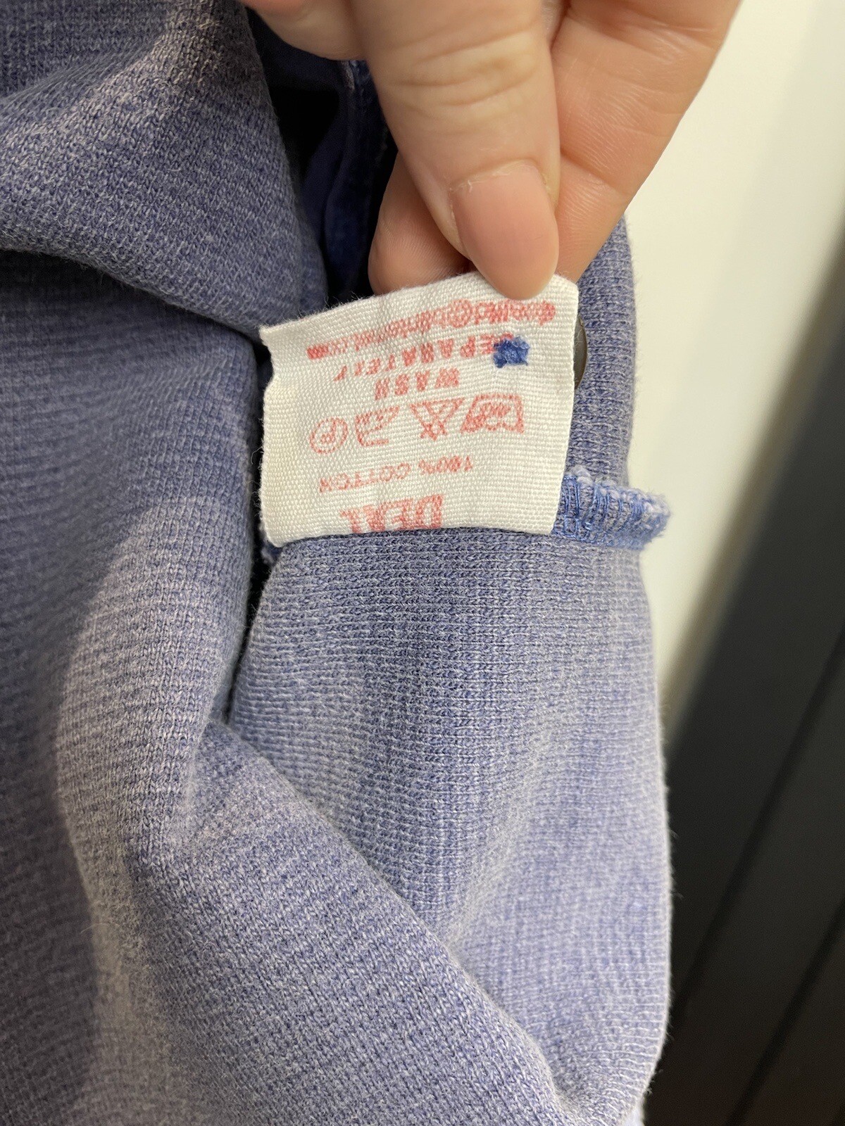 DEAL Womens Size Medium Lilac Purple Pullover Jumper 100% Cotton