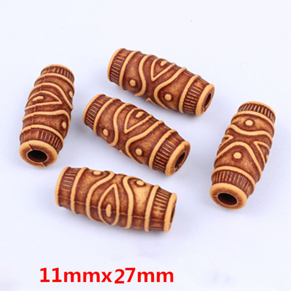 60PCS Dreadlocks Hair Braid Rings Aluminum Hair