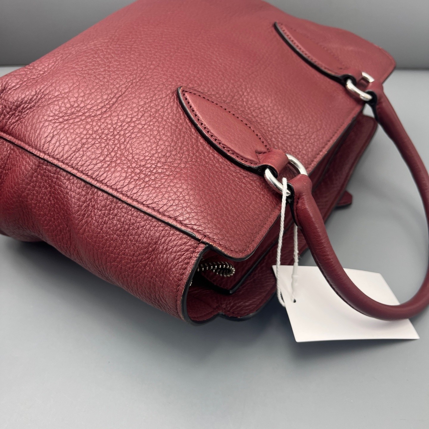 Prada Pre-Owned Authentic Tote Burgundy 28*22*11cm Free Tracked Shipping