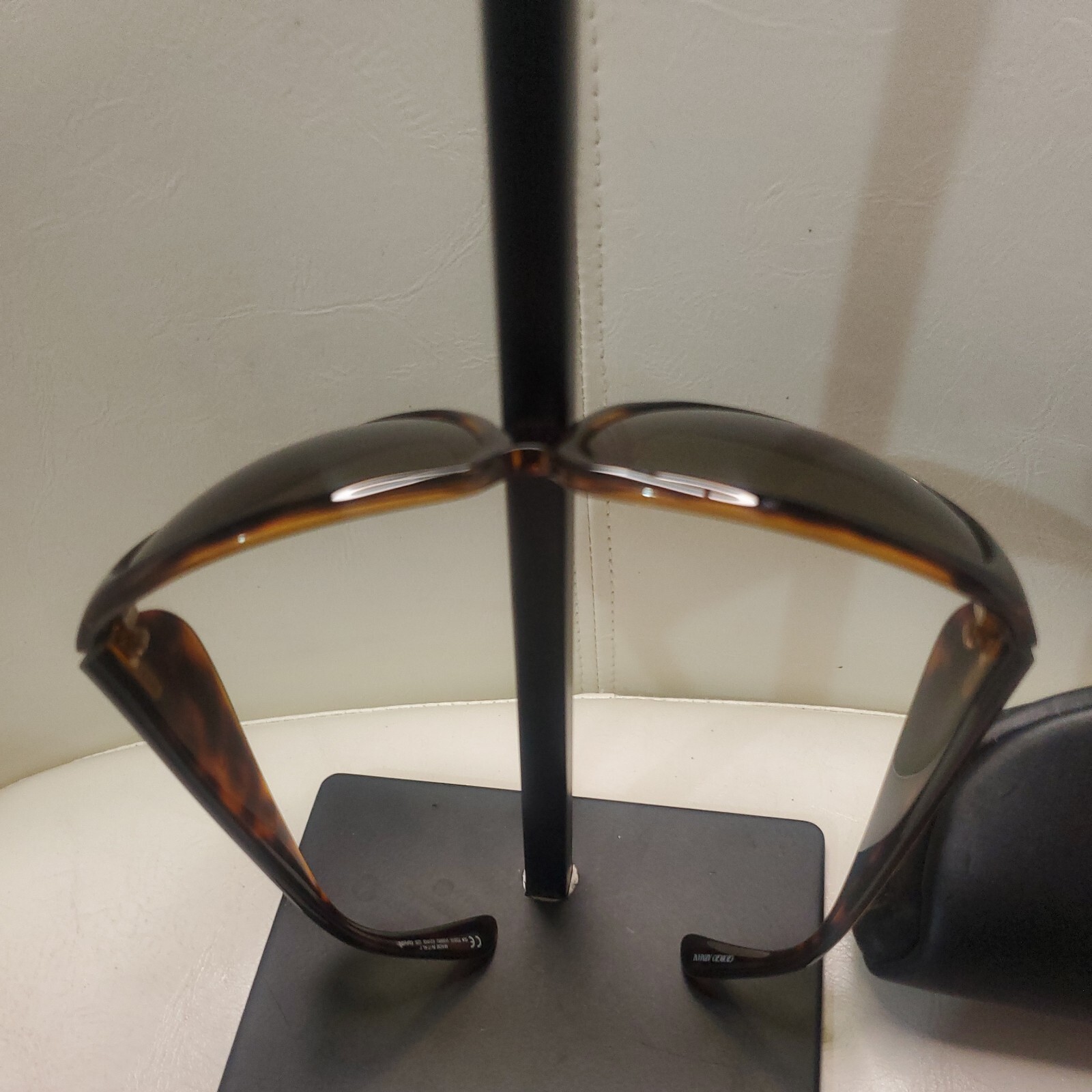 Preowned Giorgio Armani Sunglasses. Wide High Bridge Fit.