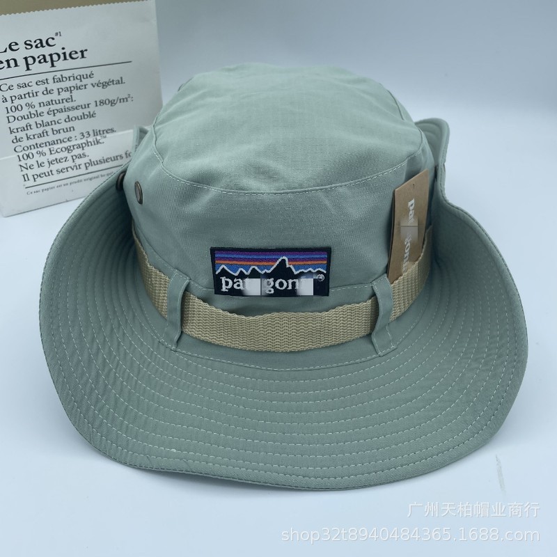 Patagonia Wavefarer Bucket Hat Colorblock Retro Outdoor Fishing Unisex Shade Hat