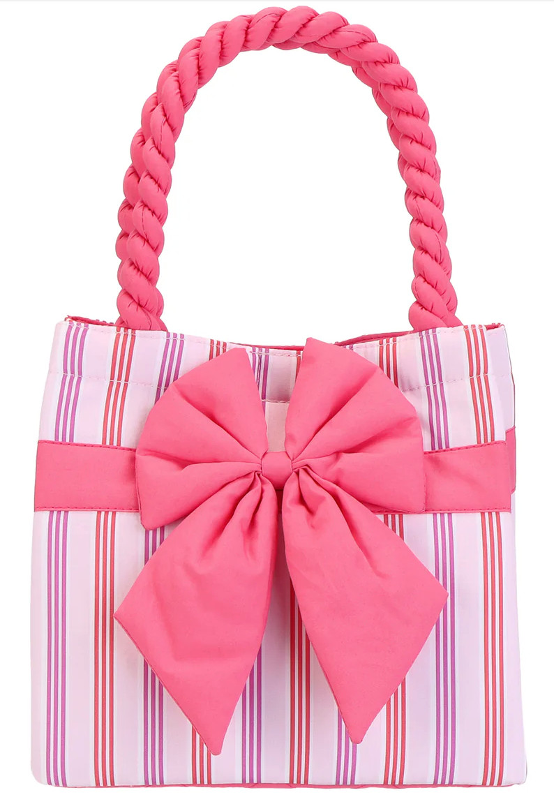 NaRaYa NB-100N Bow Handbag Cotton Tote Bag Made in Thailand
