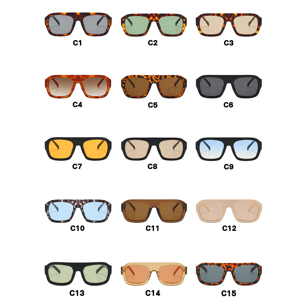 Unisex Classic Square Sunglasses Fashion Outdoor Shade Glasses UV Protection New