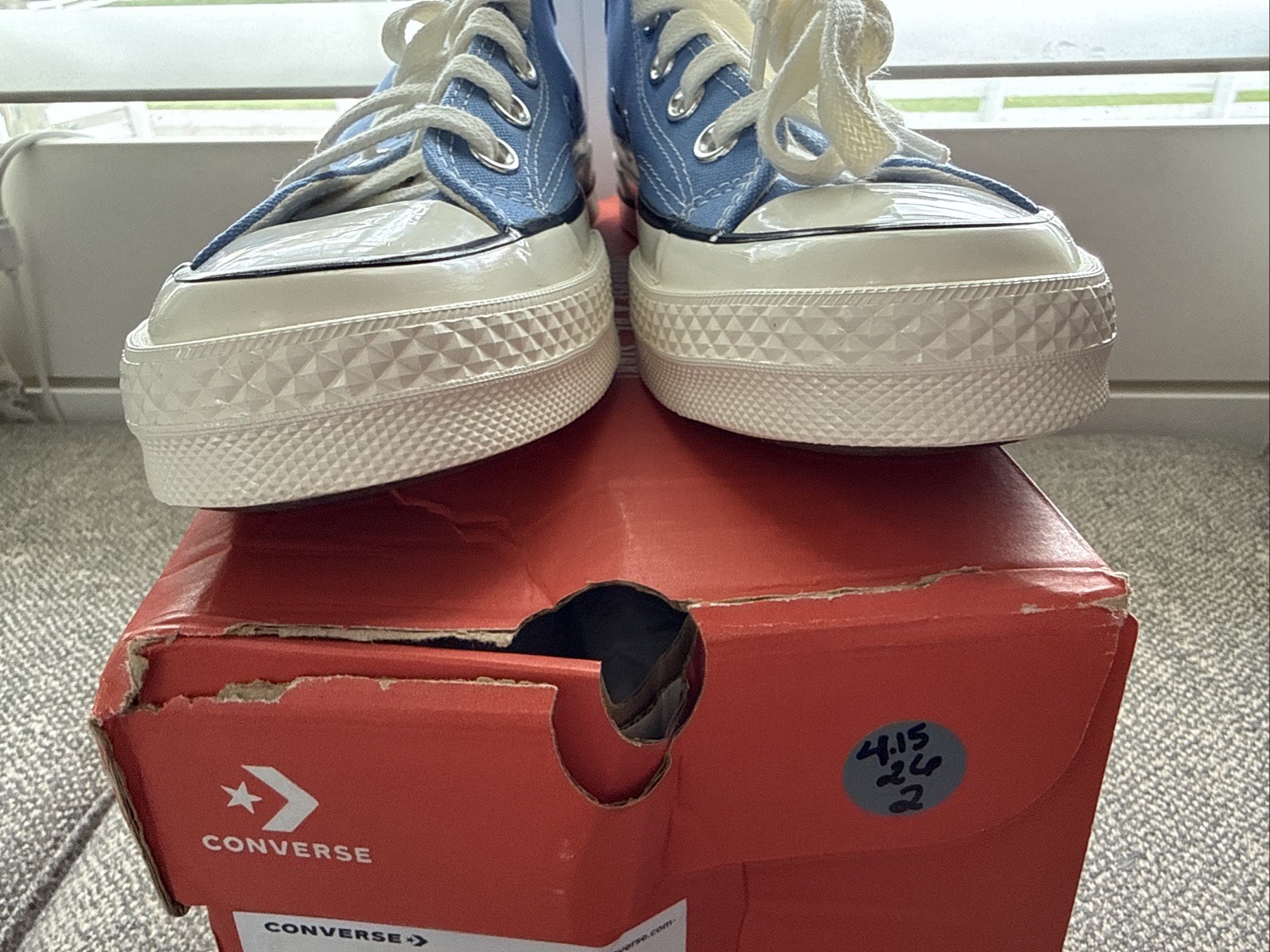 Size 5 Men’s / Size 7 Women’s Converse Chuck 70 High Open Sky A10524F Sneakers