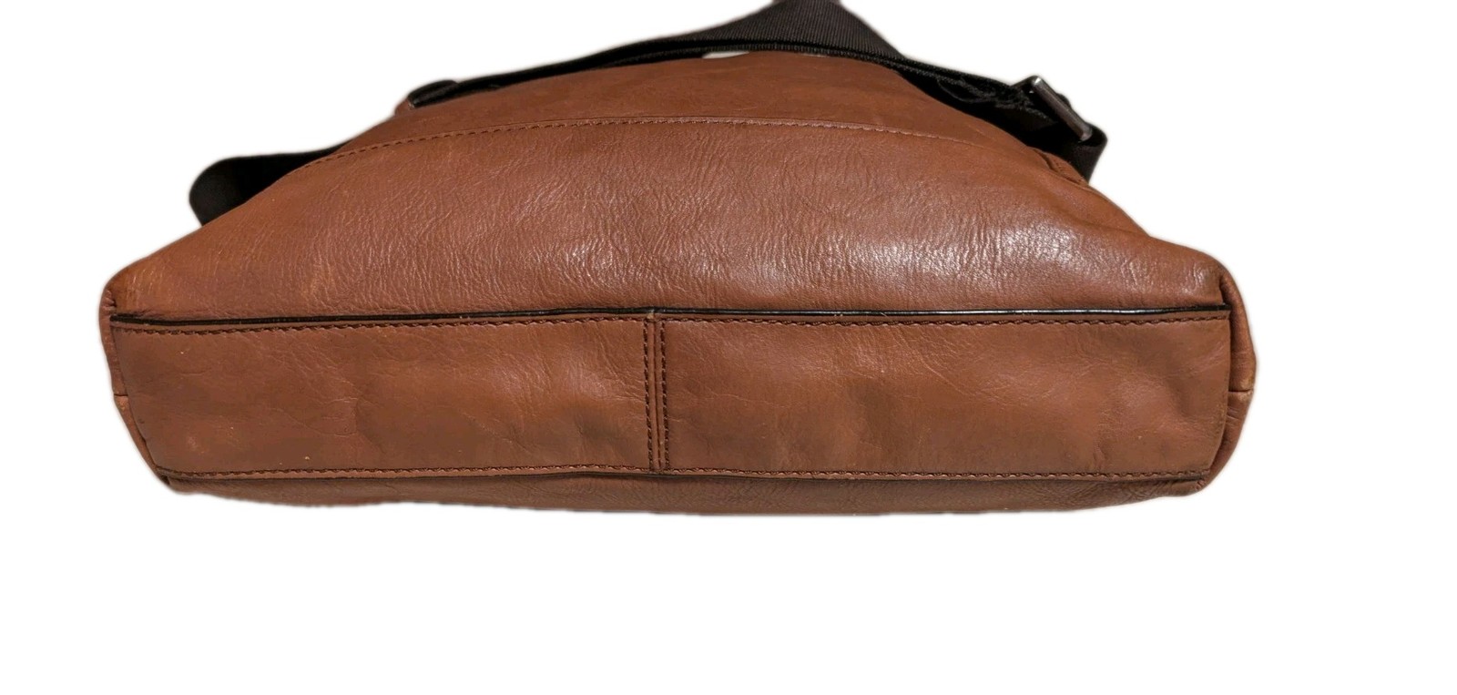 COACH Camden Distressed Soft Leather Crossbody/Shoulder Bag F71341 English Tan