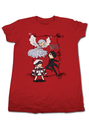 Black Butler: Group Flying T-Shirt (Junior) *NEW*
