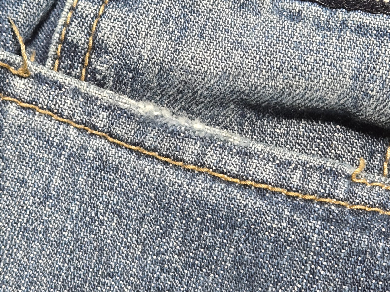 U.S. POLO ASSN. Baggy Blue Jeans ~ Men’s 34 x 32 ~ Carpenter Hammer Loop ~