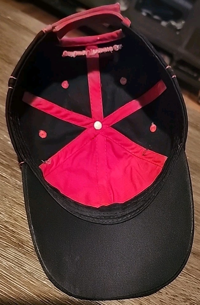 Rogue Skull East India Trading Co. Hat Baseball Cap Y2k Style Grunge Black/Red