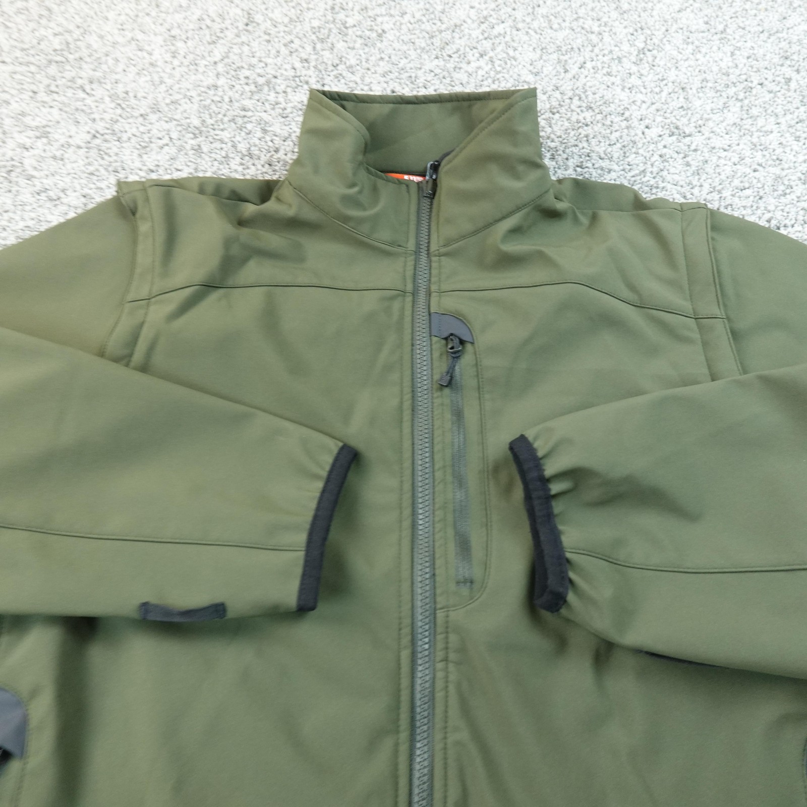 NEW 5.11 Tactical Jacket Mens M Green Softshell Full Zip Military Coat Outdoor