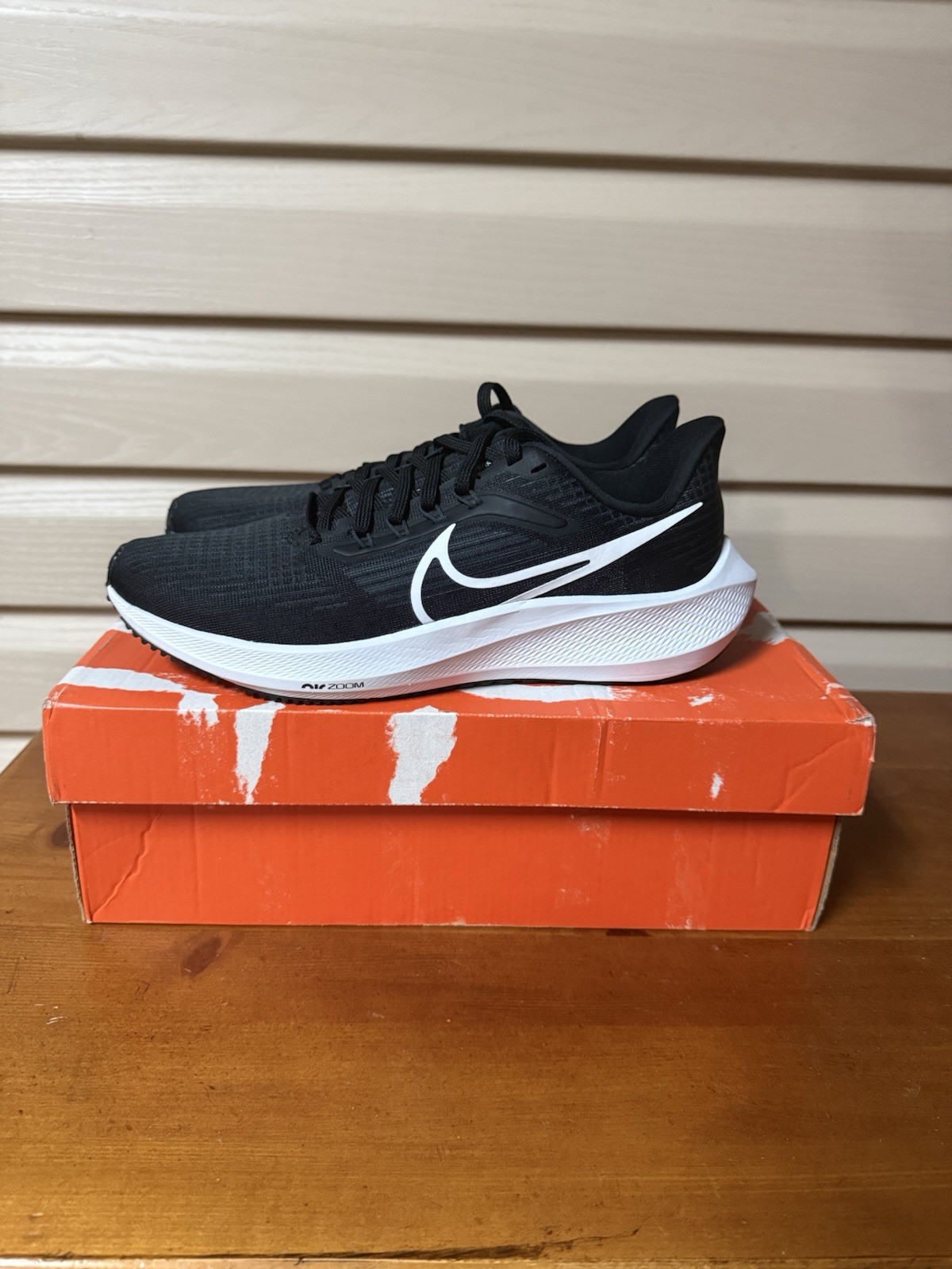 Size 7 – Nike Men’s Air Zoom Pegasus 39 Black Dark Smoke Grey – DH4071-001