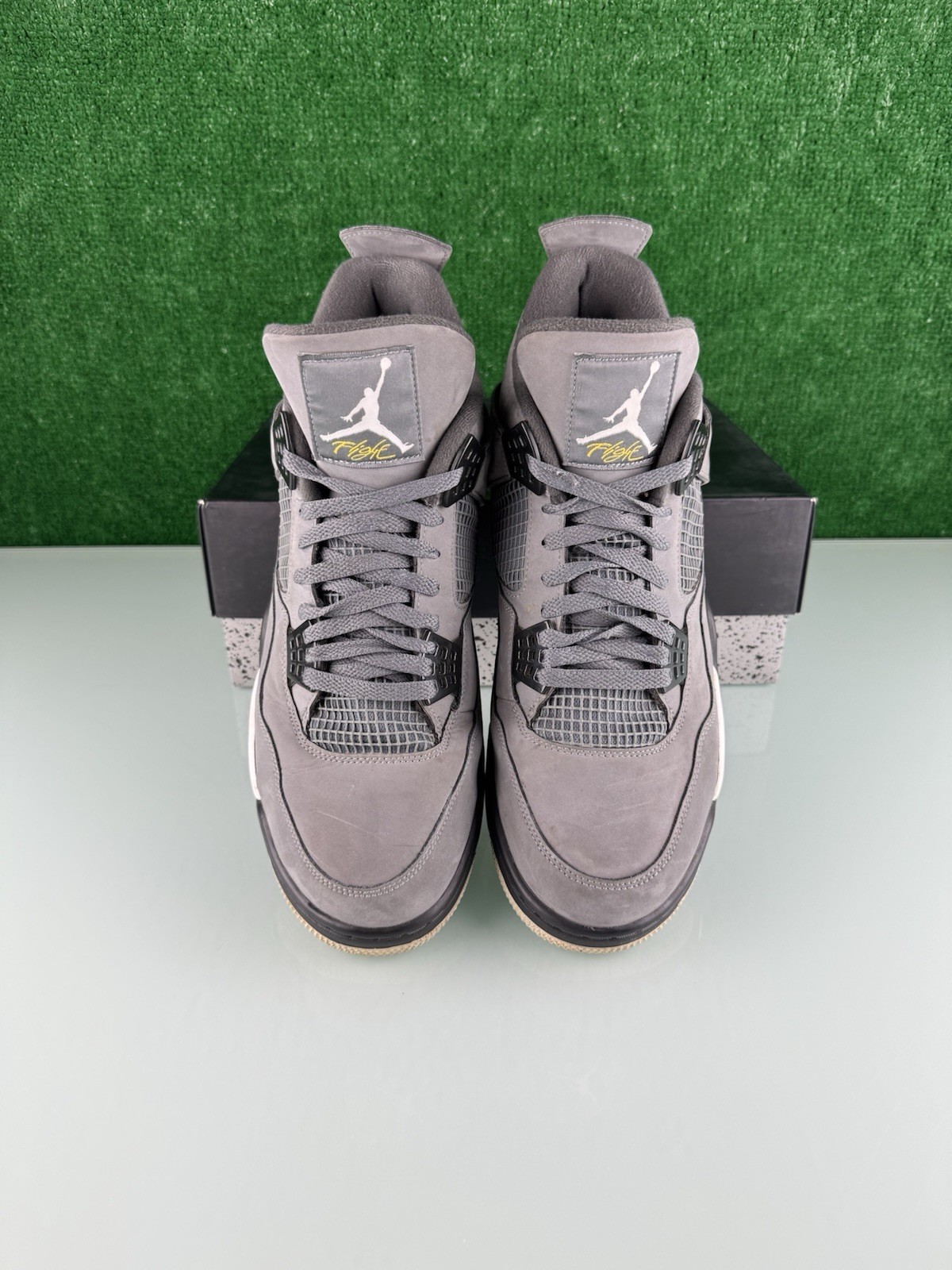 Size 14 – Jordan 4 Retro Low Cool Grey CLEAN