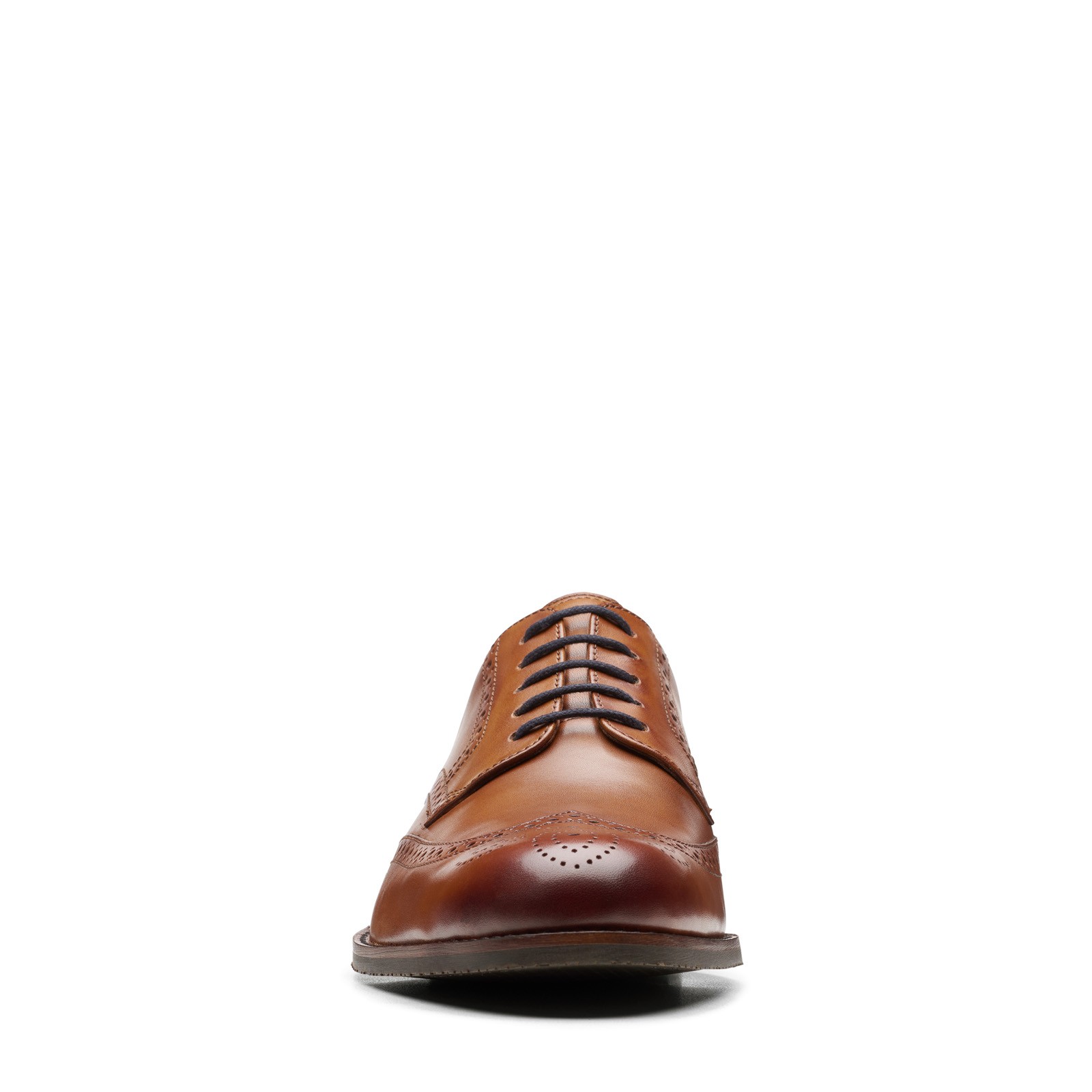 Clarks Craft Arlo Limit Mens Brown Wide Oxfords & Lace Ups Wingtip Shoes