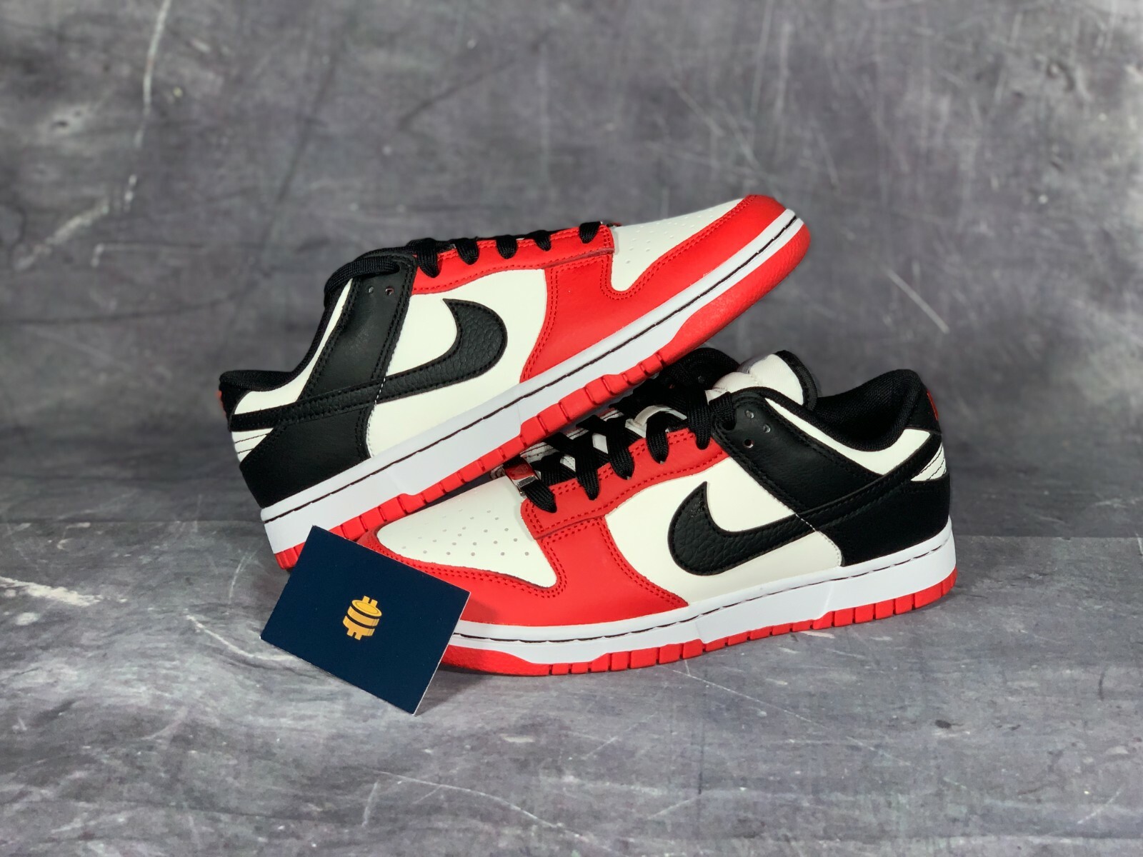 Nike Dunk Low EMB NBA 75th Anniversary Chicago (Men’s) DD3363-100 – All Sizes