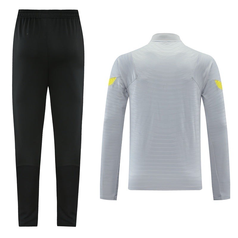 Chelsea 21/22 Half-Zip Tracksuit – Grey Size Large