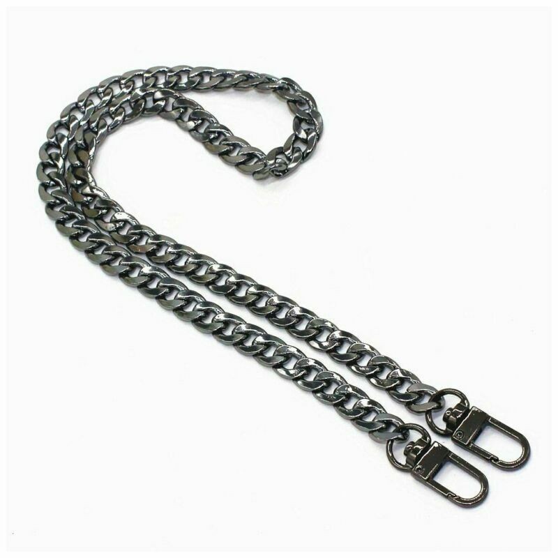 47in Metal Chain Strap Replacement For Handbag Shoulder Bag Crossbody Bag Chain