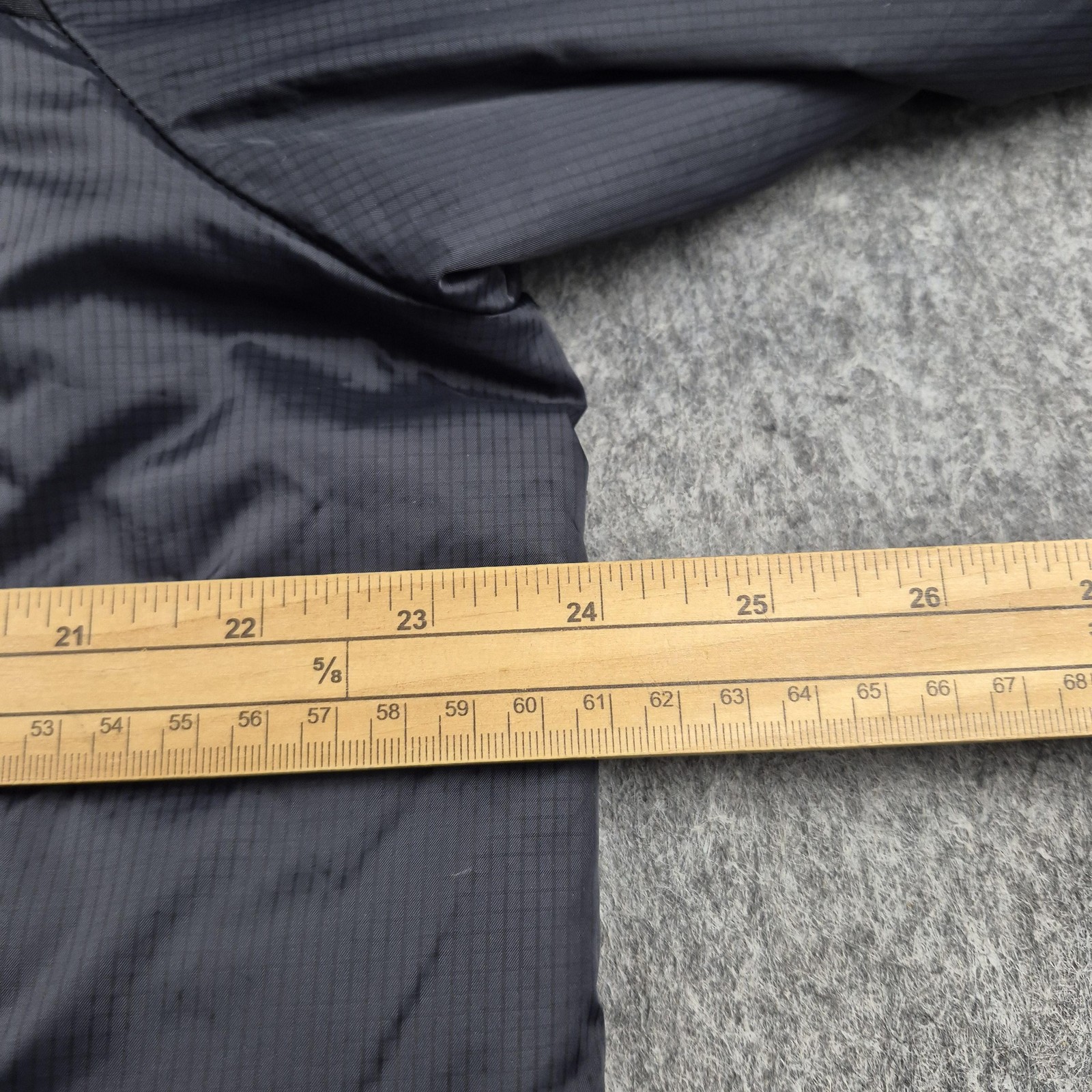 The North Face Jacket Mens Large Black Himalayan Light Synthetic Hooded Coat