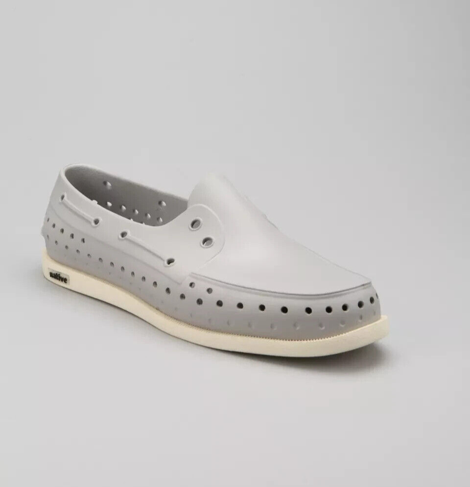 Native Adults Howard Slip On Sneaker/Water Shoes Pigeon Grey Sz Men 5/Women 7