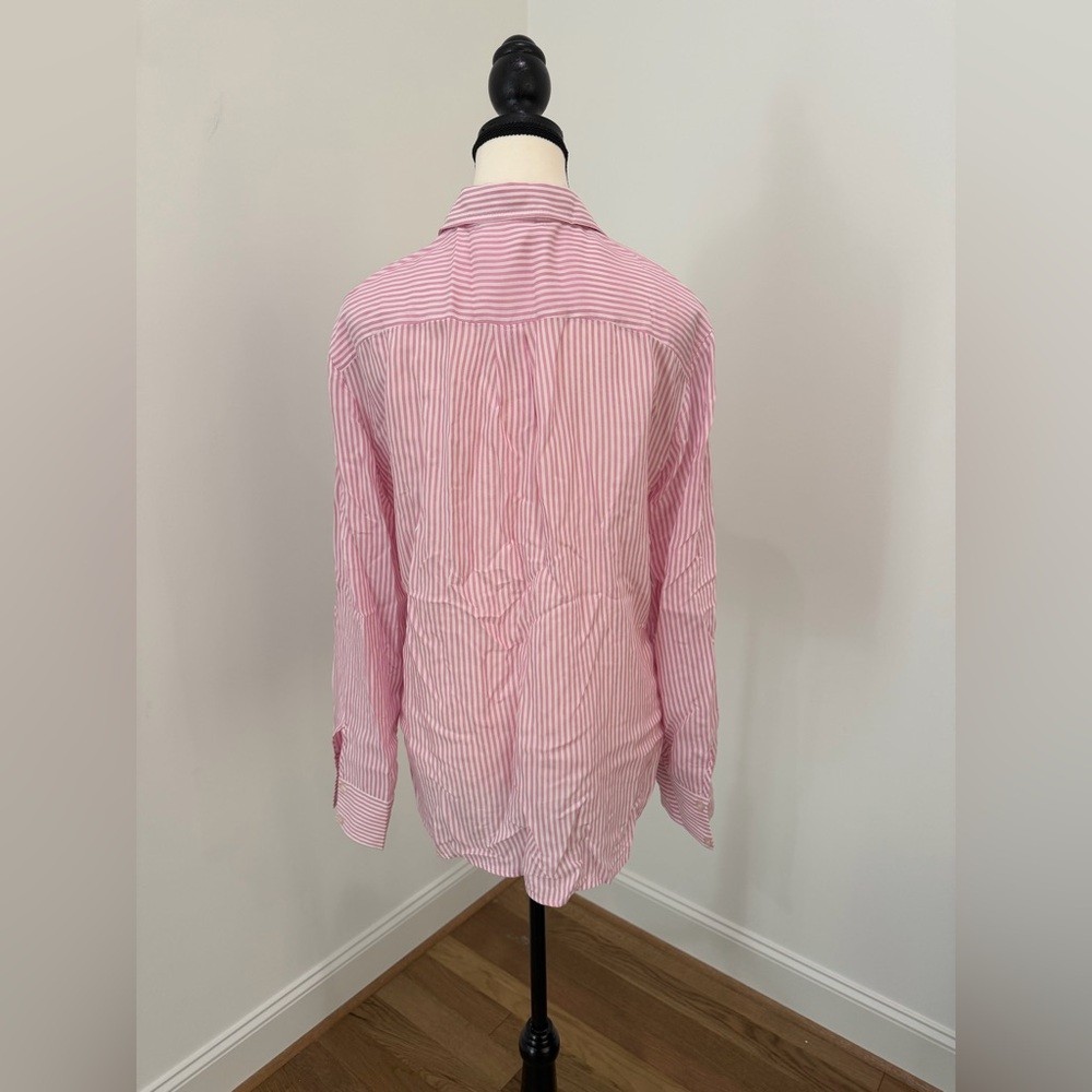 💗 Maeve by Anthropologie Striped Button-Down – Size S ✨