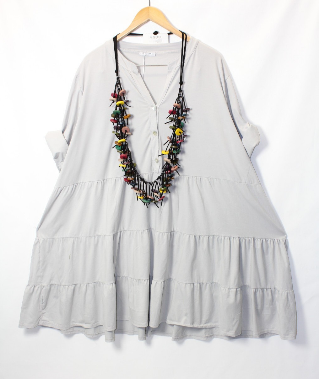 Moonshine Dress Size 46 48 50 Lagenlook A Line Size 1 Grey