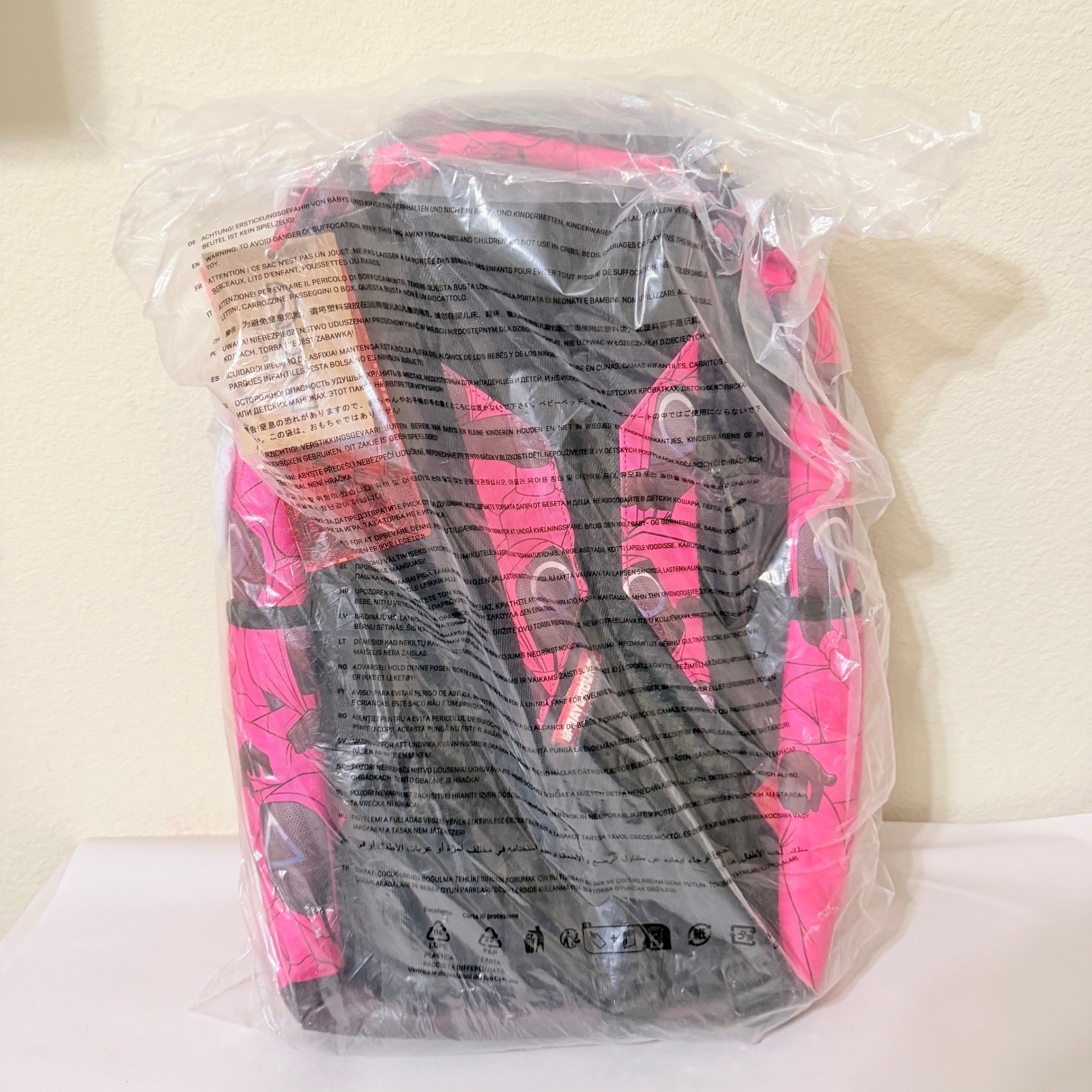 Sprayground Squid Game Frontman Backpack Limited Edition 2025 Multicolor/Pink