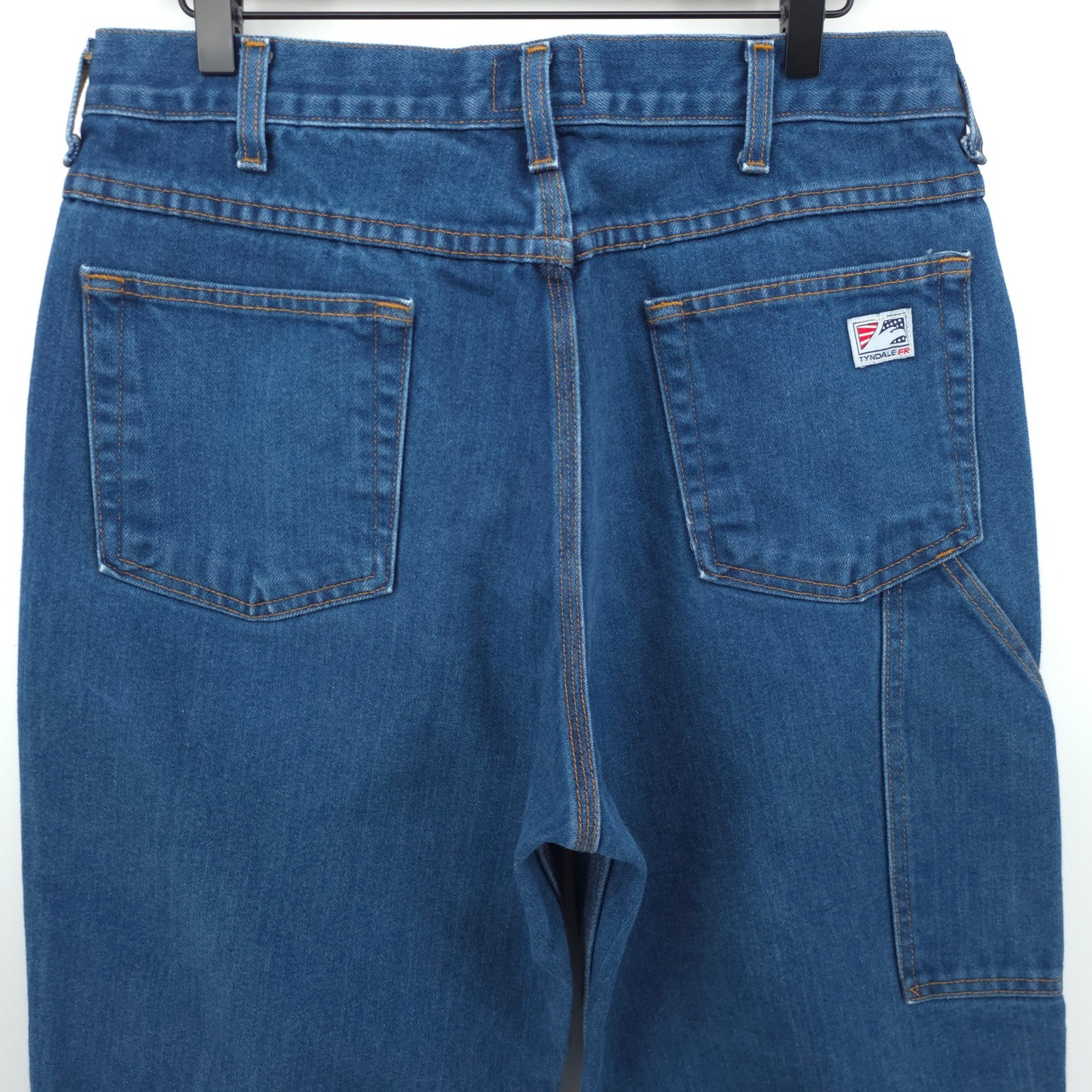 Tyndale Mens Carpenter Jeans F290T 34×32 Blue FRMC Flame Resistant Workwear