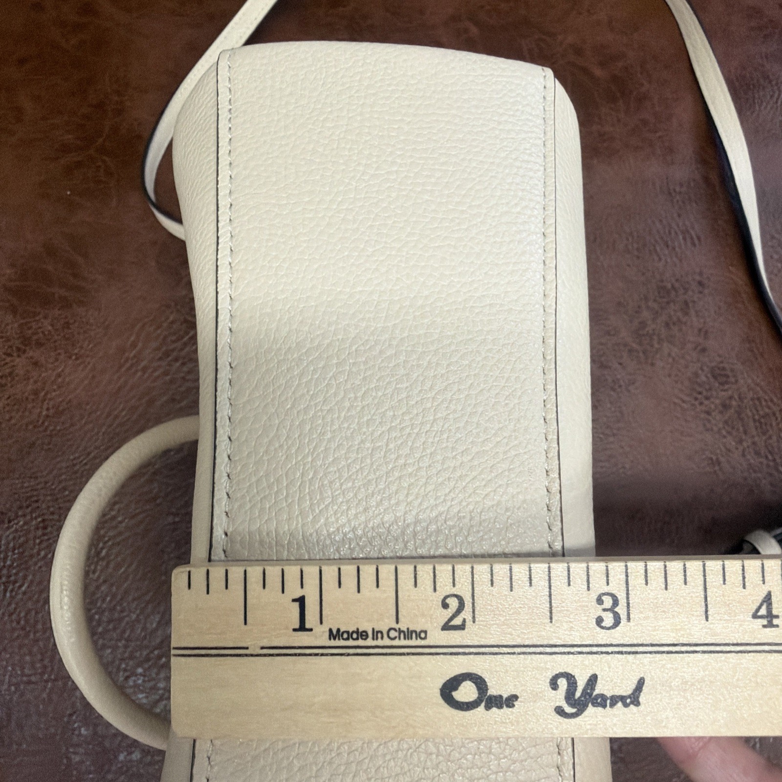 COACH ELISE Ivory Pebbles LEATHER CROSSBODY 79316 SATCHEL CONVERTIBLE