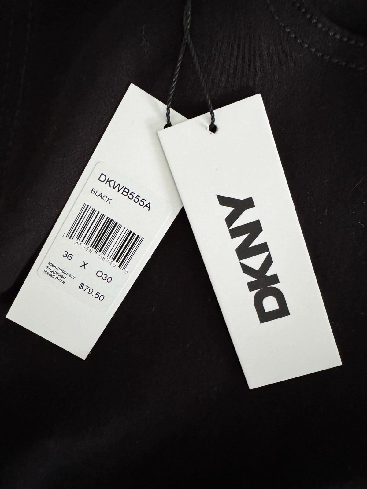 NWT DKNY Mens Ultimate Stretch Pants Stanton Slim Fit 32 33 34 36 38 Black O3