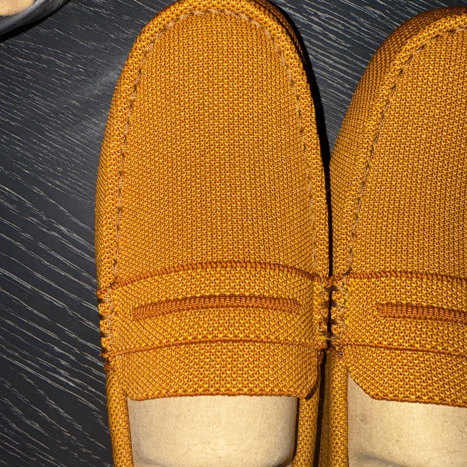 Rothy’s The Driver Driving Loafer Slip On Flat Cognac Womens 10-10.5 US