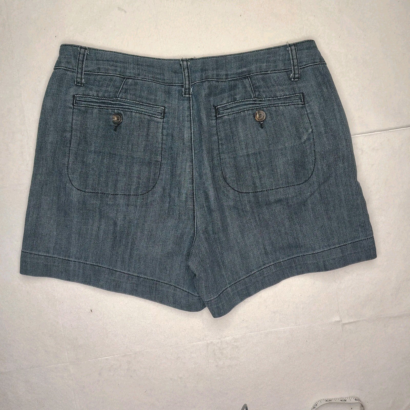 One 5 One Jean Shorts Women’s 12 Dark Wash 34×4.5″