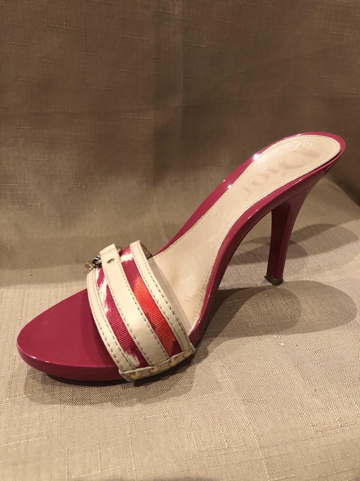 Authentic Vintage Door Heel Shoes Never Worn 3 8/12