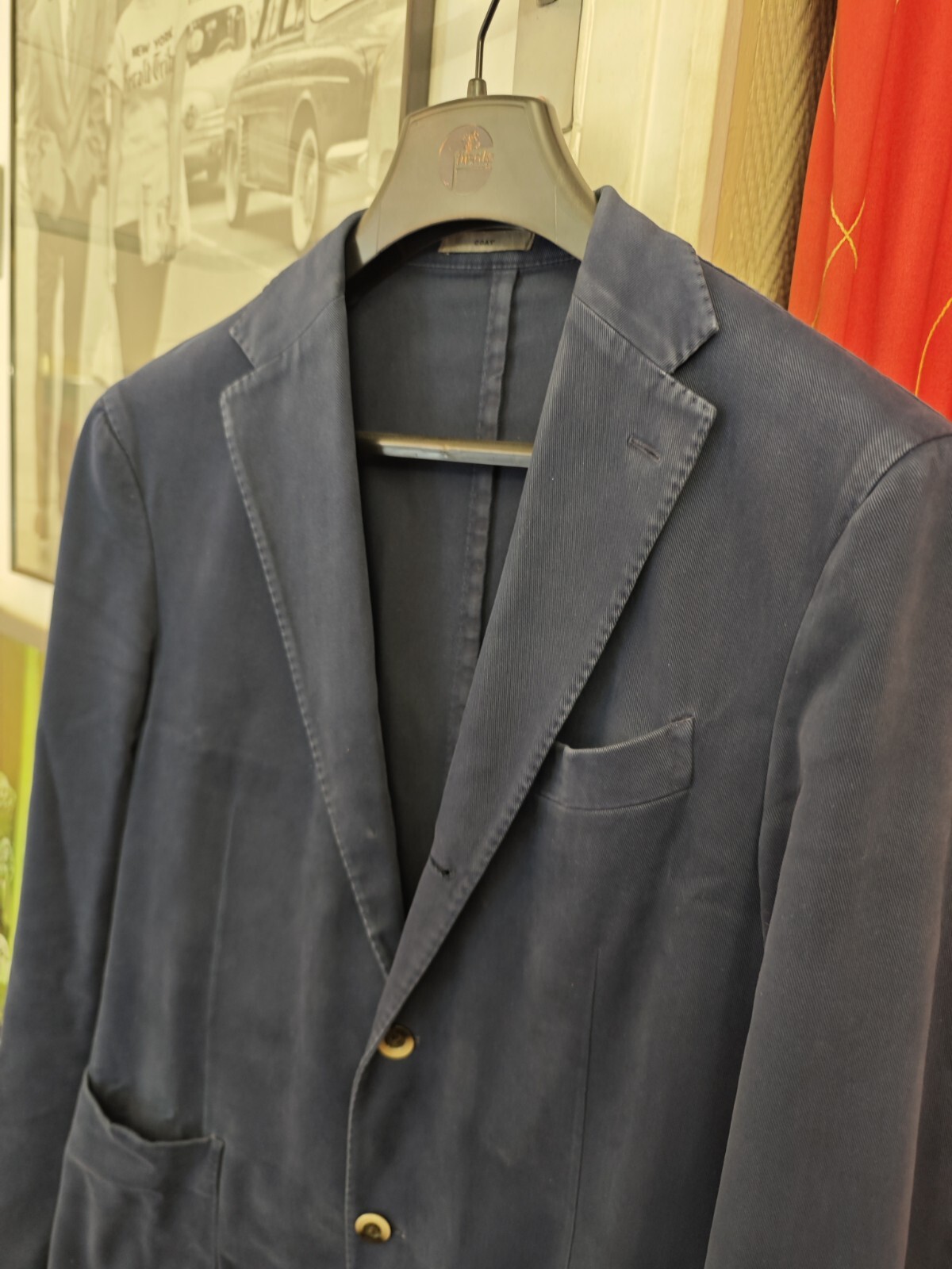 Italian Chic Boglioli 1200€ Men’ Blazer Jacket Size EU 48 ( S )Made in Italy