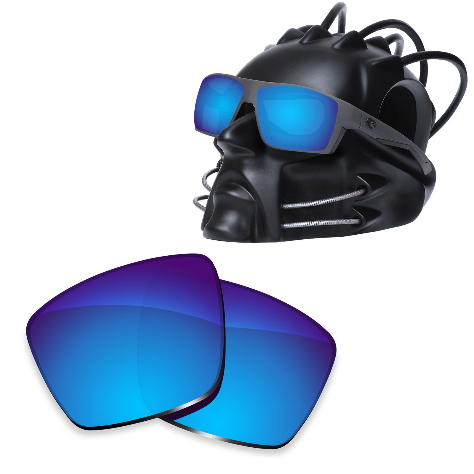 KEYTO Polarized Lenses Replacements for-Costa Del Mar Bloke Sunglasses
