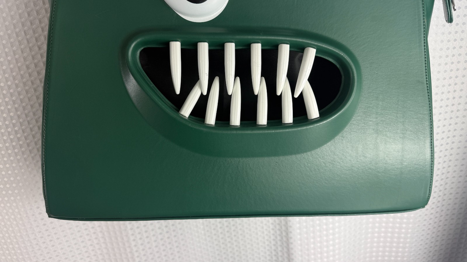 Edward Skeletrix Syckli Large Green Monster Bag Collectible Crossbody Very Rare
